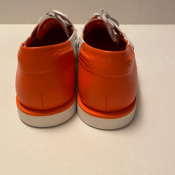 White/orange Sperry’s - Picture 4 of 6